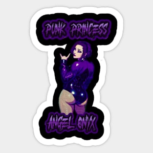 Angel onyx punk Princess anime v1 Sticker